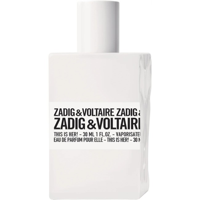 486. ZADIG & VOLTAIRE THIS IS HER 30ml - markowa woda toaletowa dla kobiet