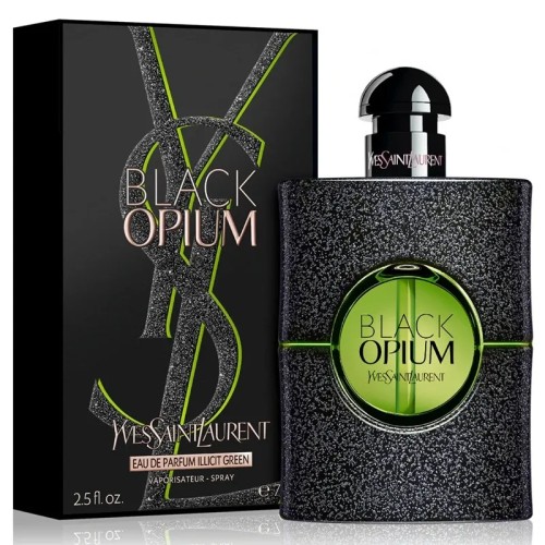 543. Yves Saint Laurent Black Opium Illicit Green 90ml - markowa woda toaletowa dla kobiet