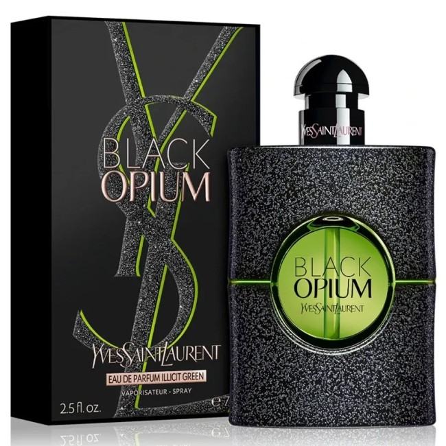 543. Yves Saint Laurent Black Opium Illicit Green 90ml - markowa woda toaletowa dla kobiet